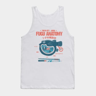 Fugu anatomy Tokyo Tank Top